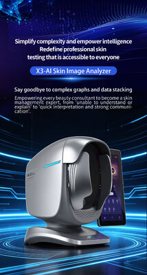Φορητό X3 Skin Diagnostic Scanner AI Κάμερα 15,6 ιντσών HD Display Beauty Clinic Facial Analyzer