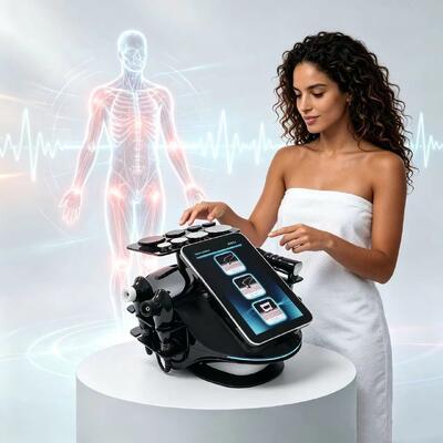 Επαγγελματικό 448KHz 500W αερόψυκτο μηχάνημα θεραπείας TECAR RF για αδυνάτισμα σώματος και ανακούφιση από τον πόνο