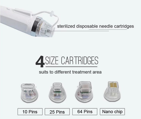 Μεταφορτωτό Vakuum Δερματικό Σφίξιμο Microneedle Beauty Skin Care Machine Χρυσό Ραδιοσυχνότητα Rf Microneedling