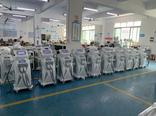 Διπλή οθόνη 3 σε 1 πολυλειτουργικό IPL RF Nd Yag Laser για την αναζωογόνηση του δέρματος