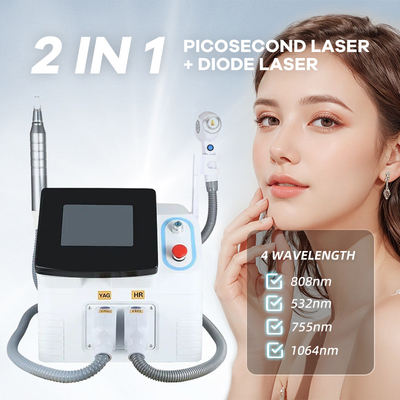 Αποτρίχωση Nd Yag 755nm 808nm 1064nm Diode Laser Αποτρίχωση Μαλλιών και Μηχανή Απομάκρυνσης Τατουάζ