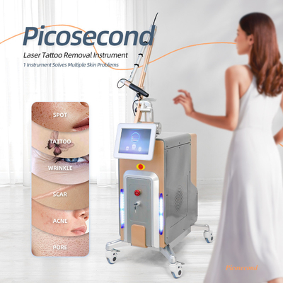 Πικολέζερ ND YAG LASER LONG PULSE μηχανή ομορφιάς Πικολεπτολέζερ για σαλόνι ομορφιάς