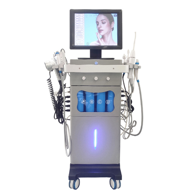 15 Σε 1 Hydra Dermabrasion Υδροπροσώπου Σκούπιση Μαύρης Κεφαλοαφαίρεσης Hydro Microdermabrasion Machine