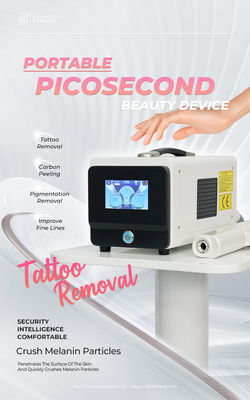 2024 Πιο πρόσφατο φορητό λέιζερ Pico Picosecond Laser All Pigment Απομάκρυνση μελασμού και αφαίρεση τατουάζ 755nm Picosecond