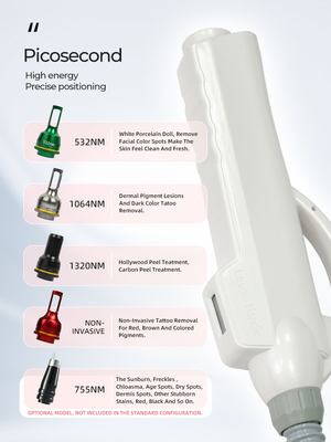 2024 Πιο πρόσφατο φορητό λέιζερ Pico Picosecond Laser All Pigment Απομάκρυνση μελασμού και αφαίρεση τατουάζ 755nm Picosecond
