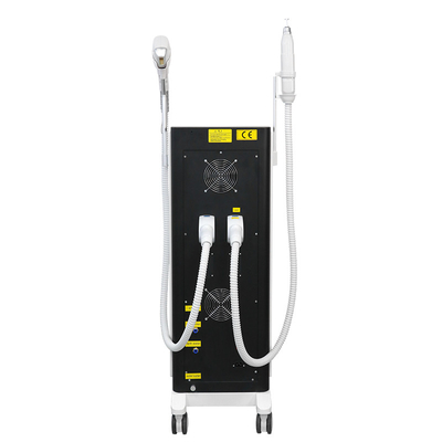2 σε 1 808nm Laser Μόνιμη αφαίρεση τατουάζ μαλλιών Yag Diode Salon ομορφιάς 3 μήκη κύματος Diode Laser