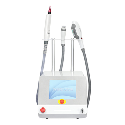 3 σε 1 Πικοδευτερόλεπτο Λέιζερ Αποτρίχωση Ipl RF Μηχανή με 3pcs χειριστή