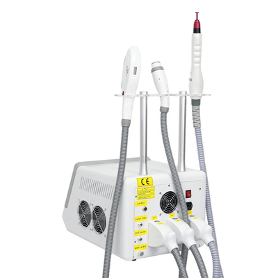 3 σε 1 Πικοδευτερόλεπτο Λέιζερ Αποτρίχωση Ipl RF Μηχανή με 3pcs χειριστή