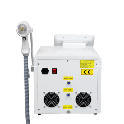 Φορητή ανώδυνη 808 Αφαίρεση Τρίχας με Λέιζερ 2 σε 1 Διοδικό Λέιζερ Αφαίρεσης Τρίχας μηχάνημα picosecond