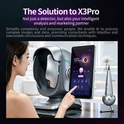 AI Magic 3d Mirror Facial Scanner Αναλυτής De Piel Ακμή Ανάλυση δέρματος Πλήρης σκανάρα προσώπου