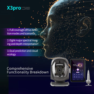 AI Magic 3d Mirror Facial Scanner Αναλυτής De Piel Ακμή Ανάλυση δέρματος Πλήρης σκανάρα προσώπου