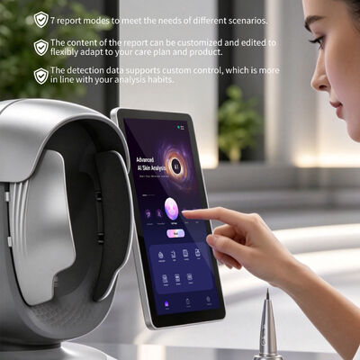 AI Magic 3d Mirror Facial Scanner Αναλυτής De Piel Ακμή Ανάλυση δέρματος Πλήρης σκανάρα προσώπου