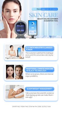 3D X5 Multi-Spectrum AI Magic Mirror Skin Analyzer για σαλόνι ομορφιάς