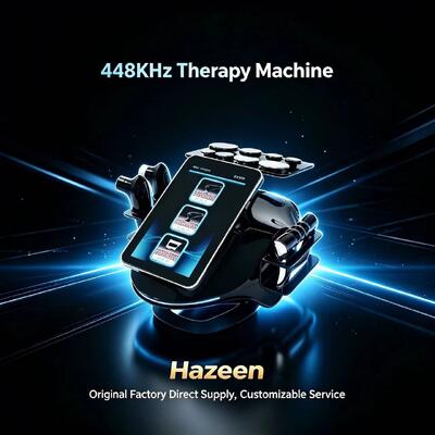 Συσκευή θεραπείας Tecar Hazeen 448kHz Ραδιοσυχνοτήτων Μονοπόλεως (CET+RET) για επαγγελματική, οικιακή και εμπορική χρήση