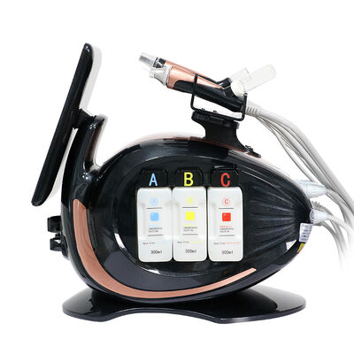8 σε 1 Hydrogen Oxygen Small Bubble Hydrafacial Machine Πολυλειτουργικός εξοπλισμός κομμωτηρίου περιποίησης δέρματος προσώπου