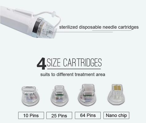 Χρυσό RF Μηχάνημα Microneedling Skin Rejuvenation Anti-Aging Εξοπλισμός σαλόνι ομορφιάς