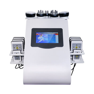 Máquina Belleza 6 και 1 Cavitación 40K Adelgazamiento Rejuvenecimiento RF