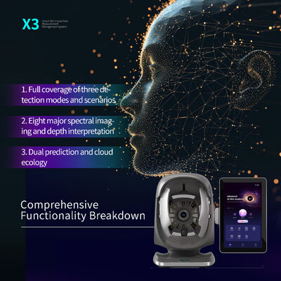 X3 Skin Analyzer AI Camera Salon Facial Diagnostic Beauty Detector HD Scanner Machine