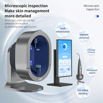 X5 Pro AI Skin Scanner 21 ιντσών όργανο δοκιμής κομμωτηρίου προσώπου πολλαπλού φάσματος
