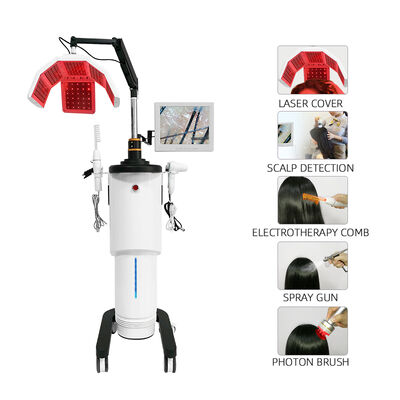 Επαγγελματικό μηχάνημα λέιζερ με δίοδο LED Hair Growth Detection Scalp Anti-Hirss Scalp Therapy Equipment for Hair Salon