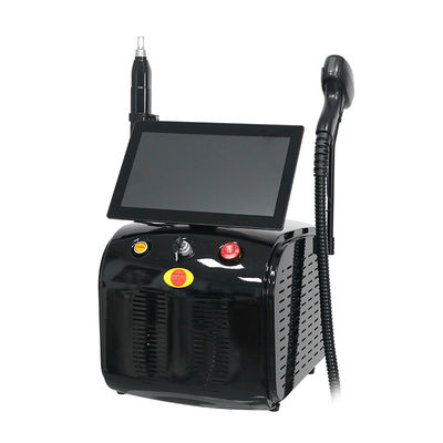 Εταιρική τιμή Soprano Titanium 2 in 1 Diode Nd YAG Laser Αποτρίχωση μαλλιών και απομάκρυνση τατουάζ Μηχανή γραφείου εξοπλισμός ομορφιάς