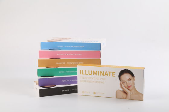 Professional Skin Brightening Treatment Kit Illuminate Serum Pods Ζελ προσώπου Αναλώσιμα περιποίησης δέρματος για χρήση στο σαλόνι ομορφιάς